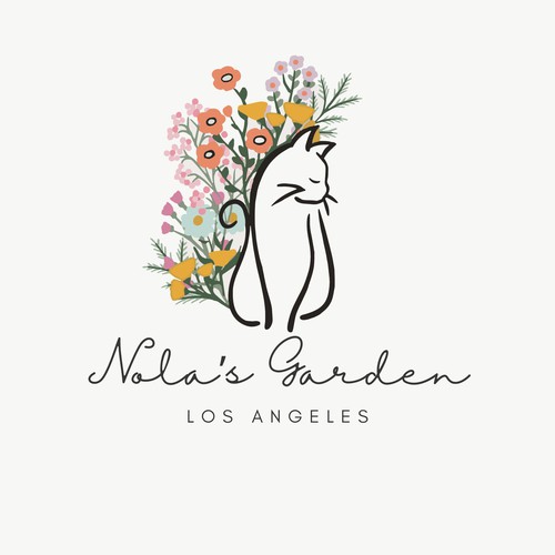 Flower shop logo