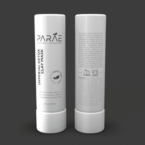 label design for Skincare Company