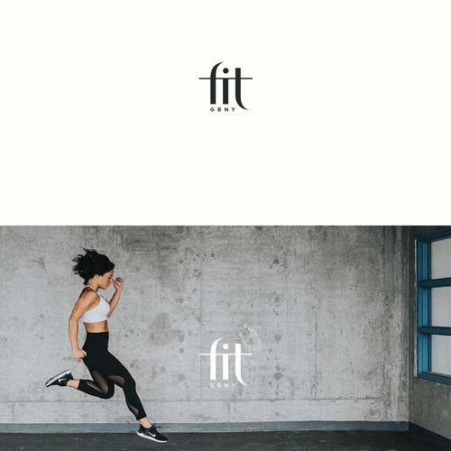 Minimalist logo for luxe sports brand