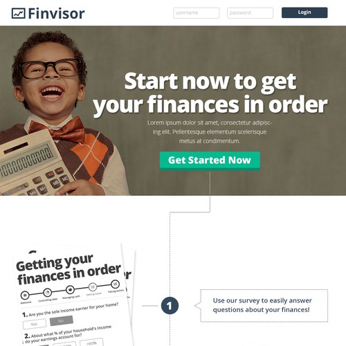 site for finance startup! 