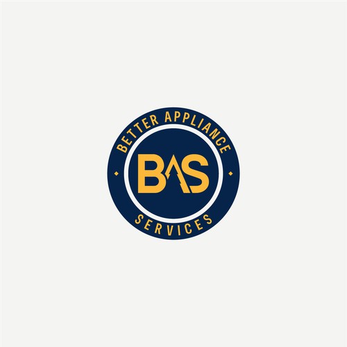 Modern Professional Logo for Better Appliance Services (BAS)