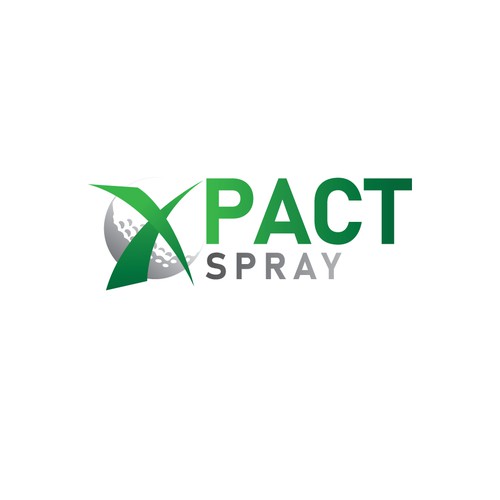 Logo concept for Xpact Spray