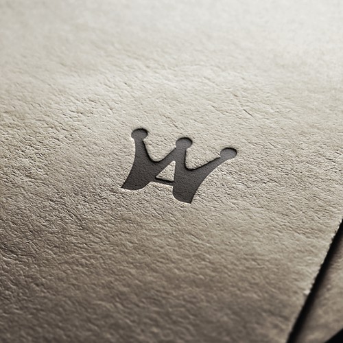 Simple letter combination logo for Amplified Warrior.