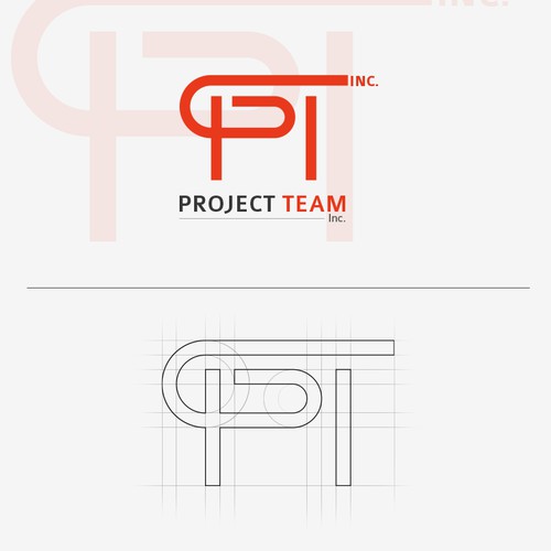 Create the next logo for Project Team Inc