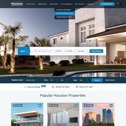 Luxury Real Estate Website Design