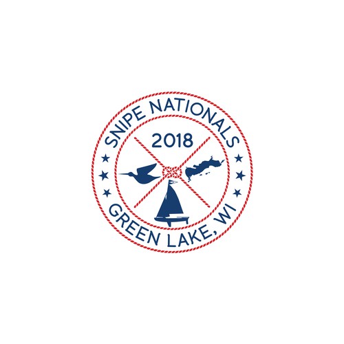 Snipe nationals regatta logo design