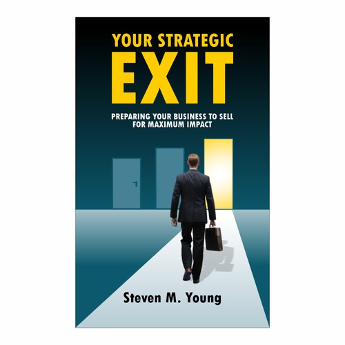 Business book cover. Owners selling for maximum value