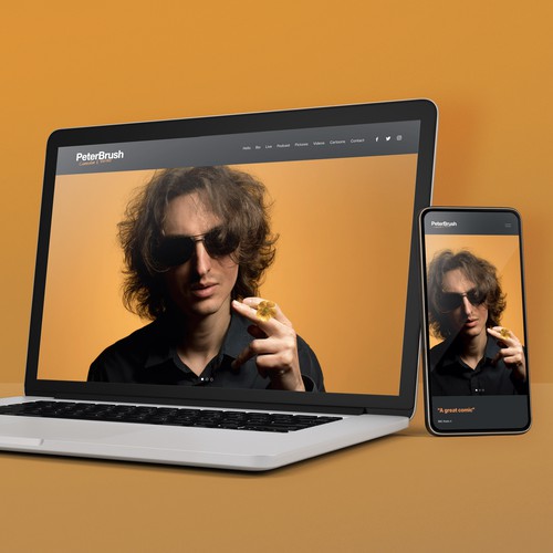 Peter Brush – Website