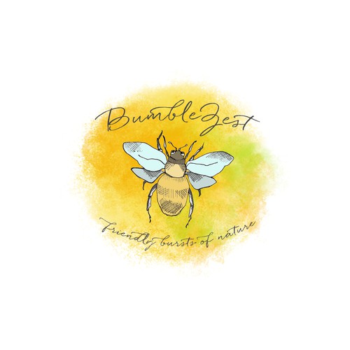 Whimsical Hand-Drawn Logo for Organic Flavour Packets