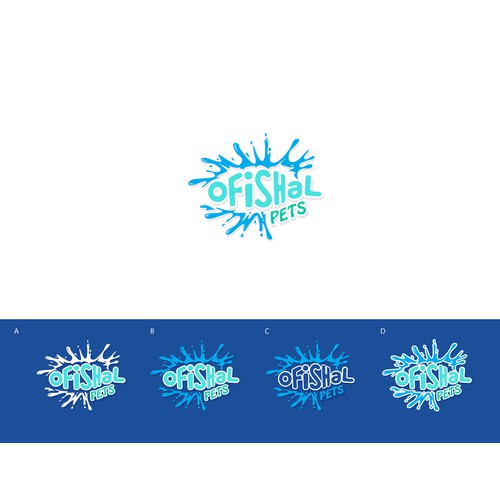 Design a fun, fresh logo package for aquarium pet store