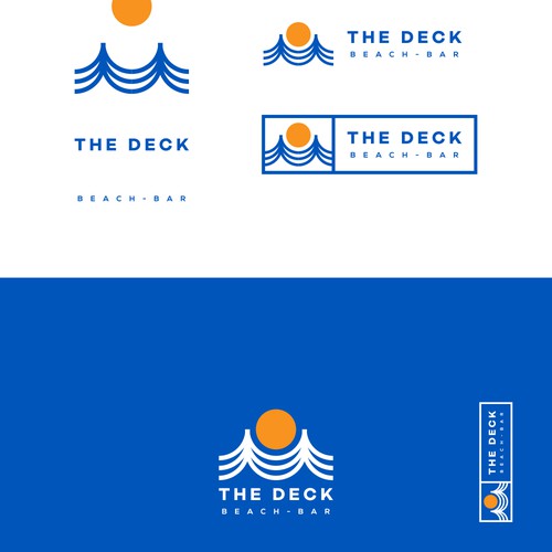 Logo and branding exploration for beach bar