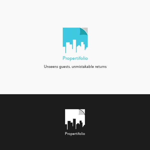 Logo concept for Propertifolio