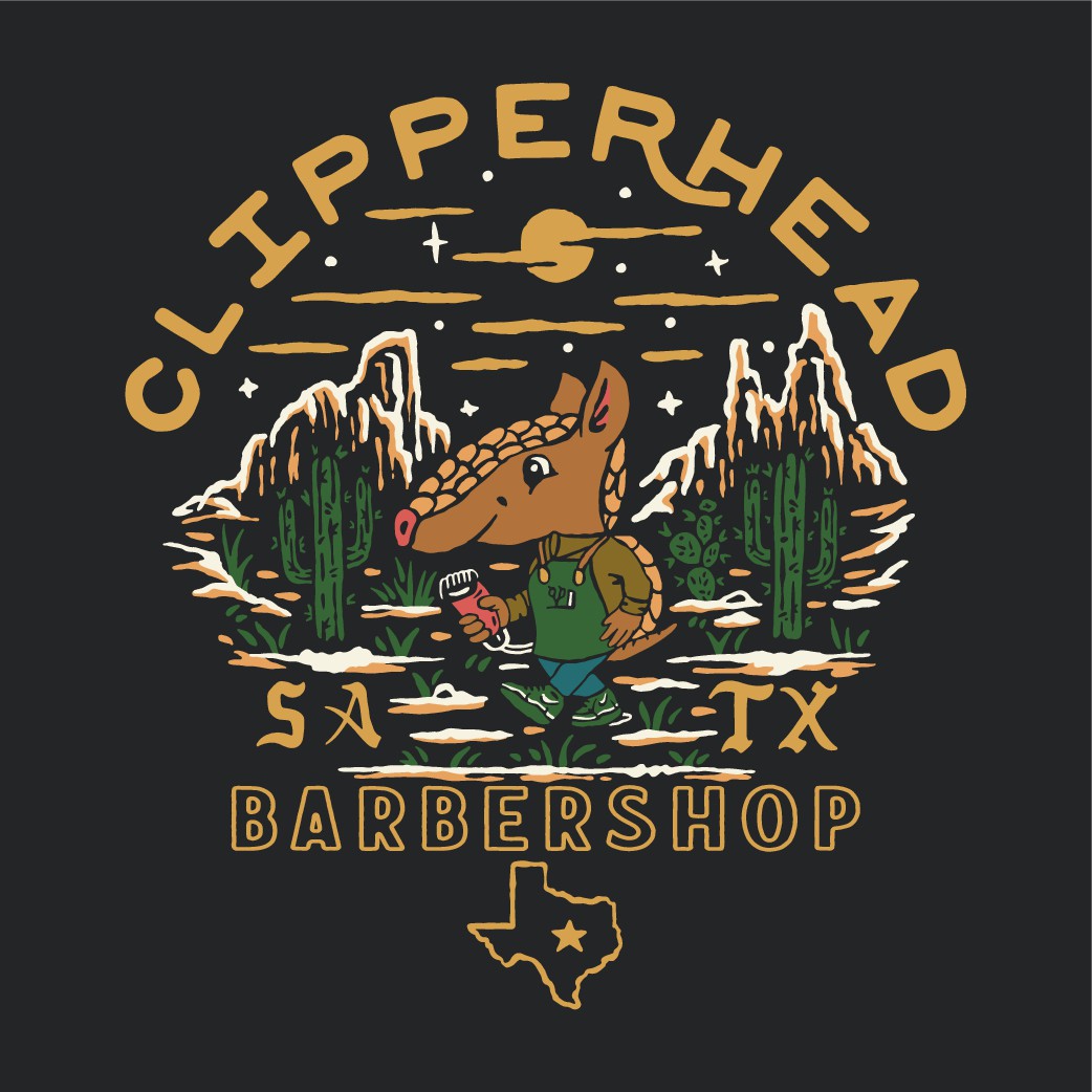 Needing a Texas themed barber shop design.