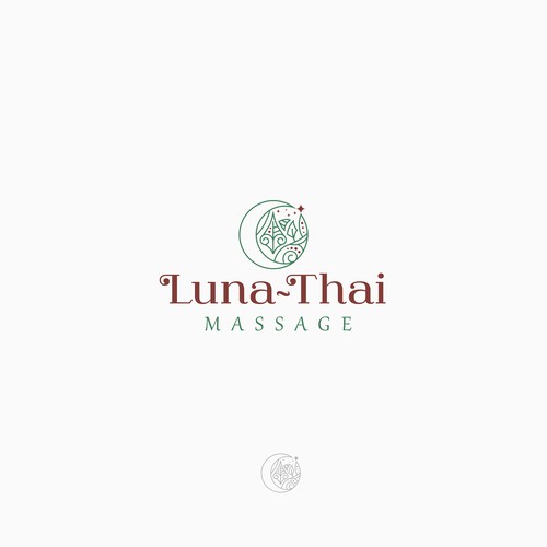 Logo for a massage company