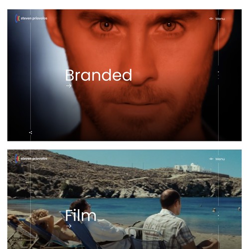 Slider hero section