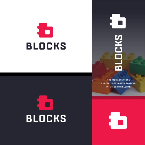 lego block with initial B