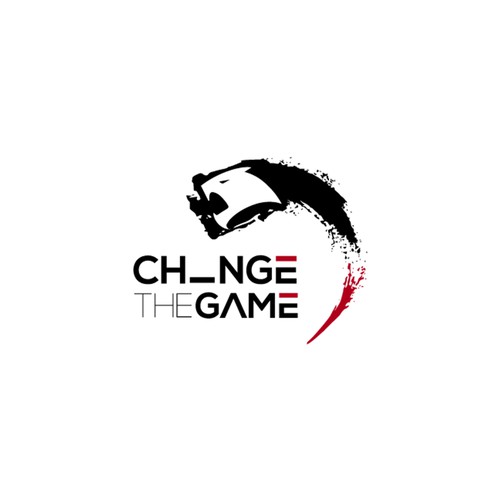 Fierce logo design for CHNGE THE GAME apparel