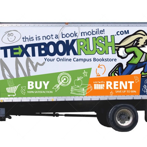 Box truck wrap design