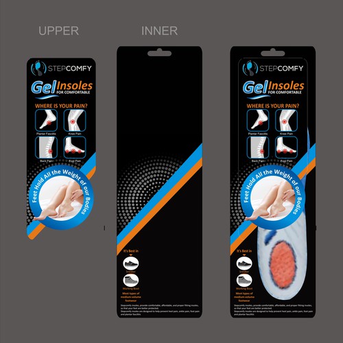 Insole Packaging for Stepcomfy