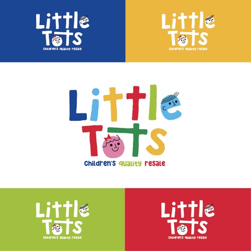fun logo for Little tots