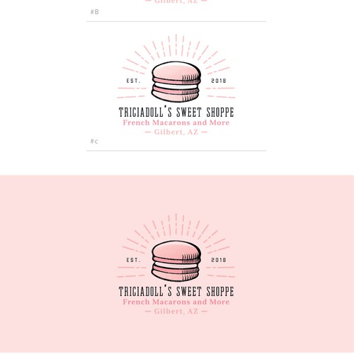 Vintage logo concept for a 'Sweet Shoppe'