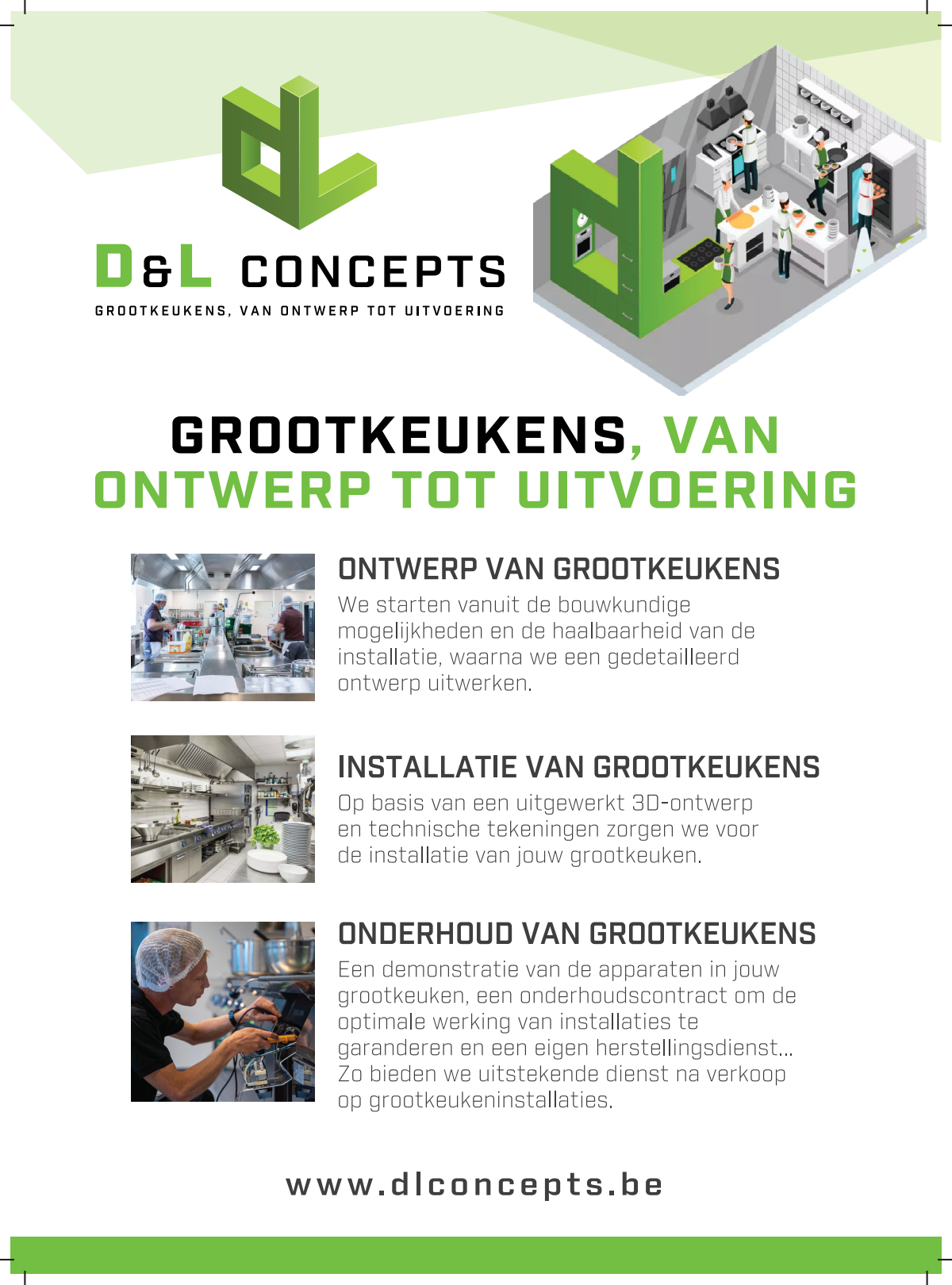 Magazine advertisement for D&L Concepts