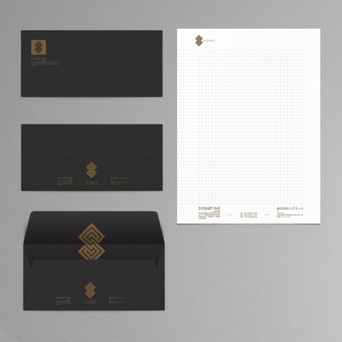 Sygnet inc Stationery design