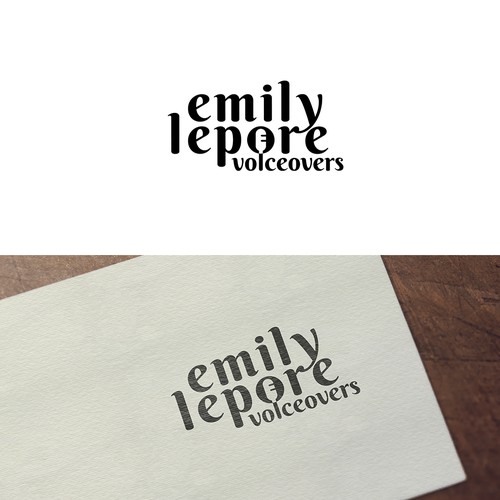 Logo concept entry for Emily Lepore Voiceovers
