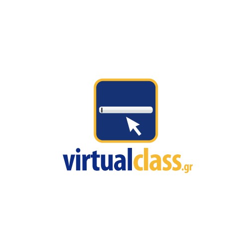 logo design for virtualclass.gr