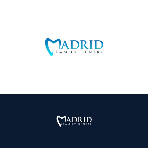 MADRID Family Dental Logo Design