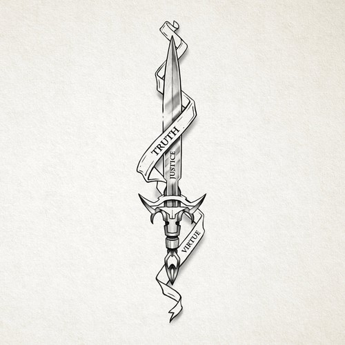 Justice Sword Tattoo  🗡⚖