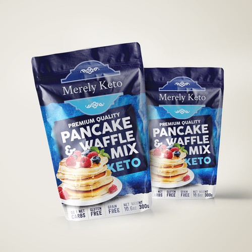 Merely Keto Premium Pancake & Waffle Mix