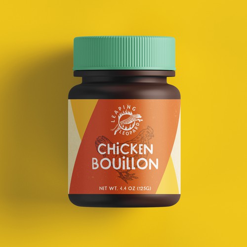 Chicken Bouillon Label Design