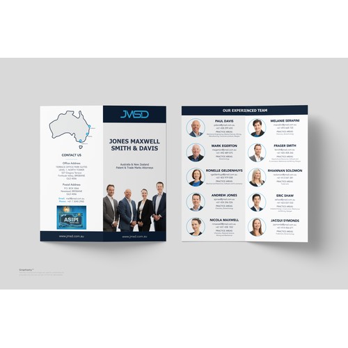 Bi-Fold Brochure for Jones Maxwell Smith & Davis!
