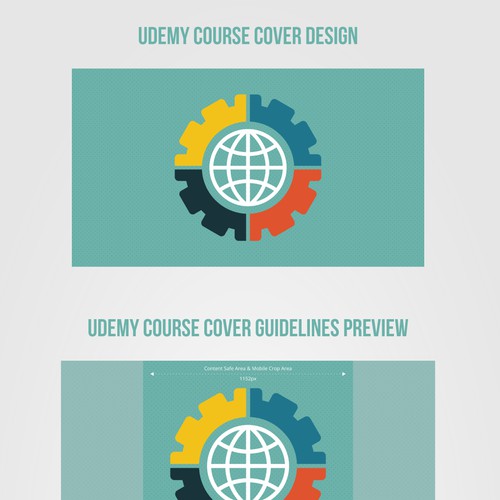 Udemy Cover Design for Web Programming Course