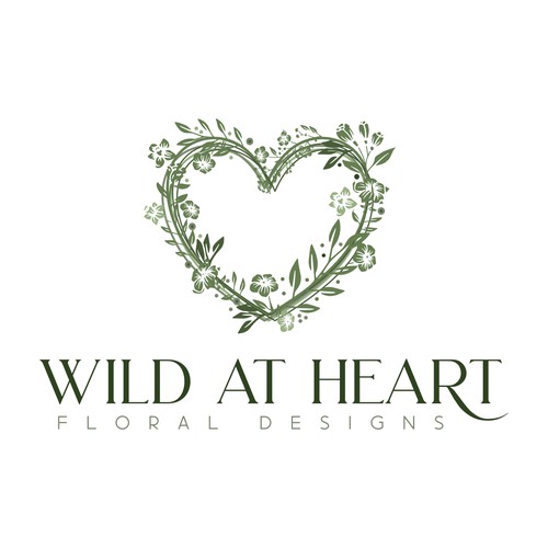 Floral logo design 