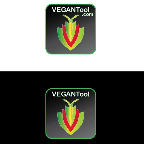 Create a winning logo for a vegan website. Enjoy!