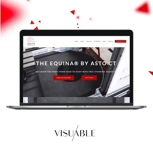 Website Design for a Health Tech Company