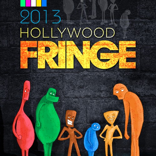 Original Illustration for the Cover of the The Hollywood Fringe Festival Guide