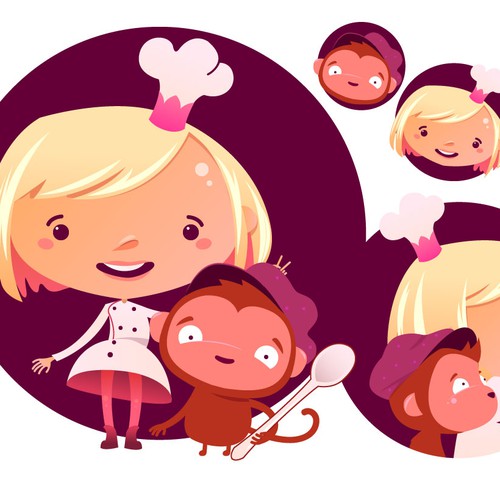 Lovely and modern characters for kids // Looking for longtime designer!!!