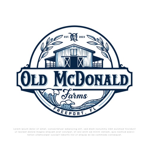 Old McDonald Farms logo
