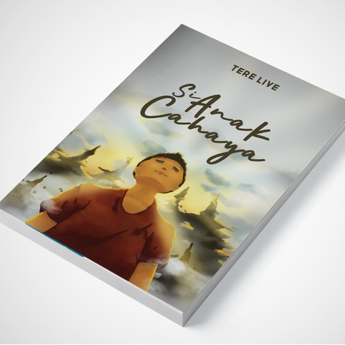 book cover re-design Si Anak Cahaya by Tere Liye