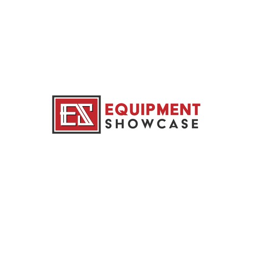 Bold logo for equipment company