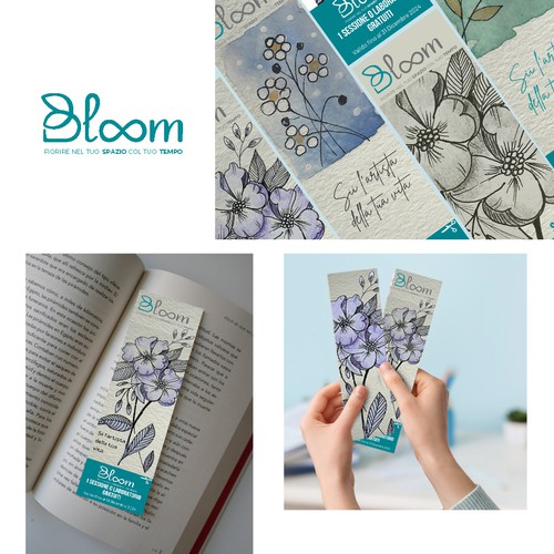 Paper bookmark design