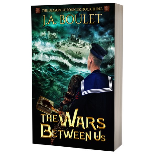 Book cover design - The Wars Between Us 