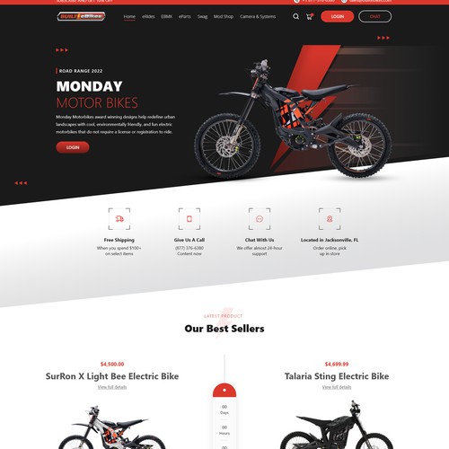 Built eBikes Website