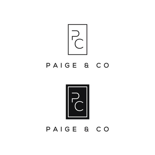 Retail business logo, Paige and Co