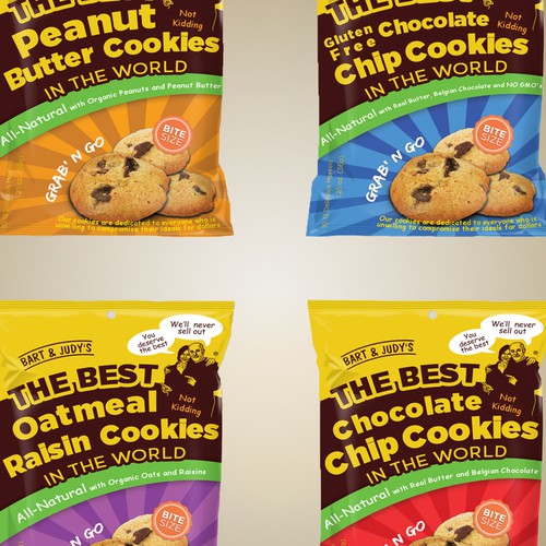 Packaging for Chip Cookies.