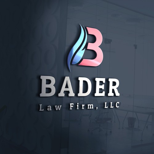 Bader Law Firm, LLC logo Design