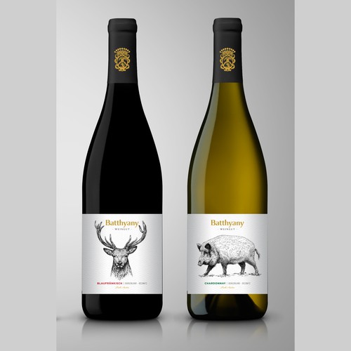 Weingut Batthyany - Wine Labels